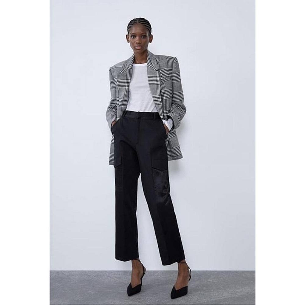 Zara Oversized Checkered Blazer - image 2